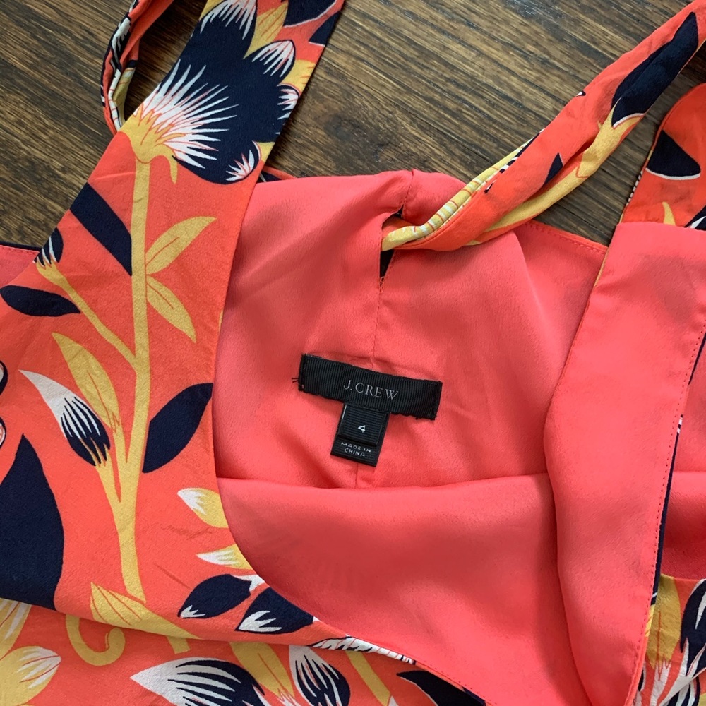 JCrew • Floral Racerback Tank - Picture 3 of 3